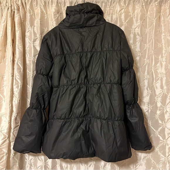 Calvin Klein Jeans Black Quilted Puffer Coat Jacket - Picture 4 of 10